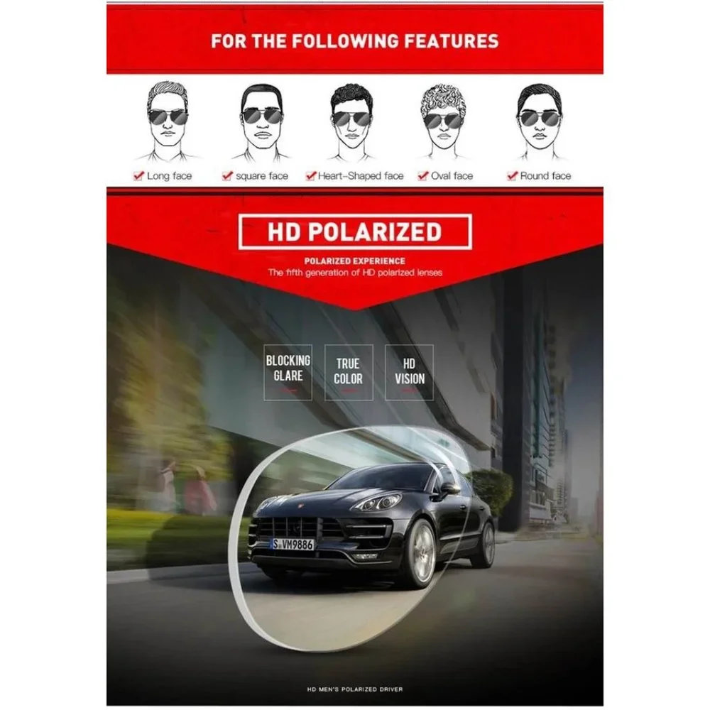 Mercedes-Benz Aviator Sunglasses, Gold Metal Frame, Polarized, 100% UV protectio - Picture 6 of 7